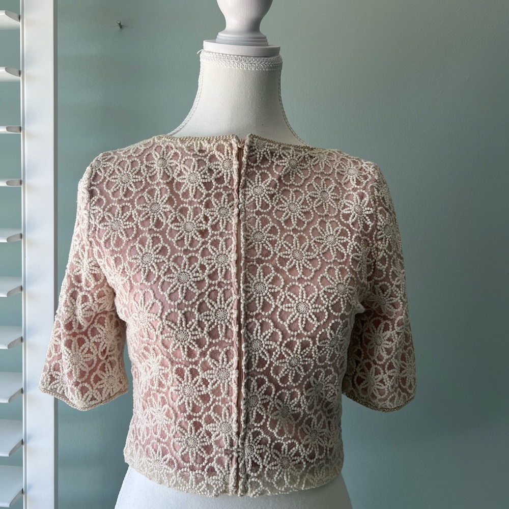 Elegant Lace Floral Women Top